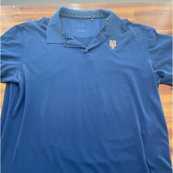 Cutter & Buck Shirts Ny Mets Logoed Cutter And Buck Golf Polo